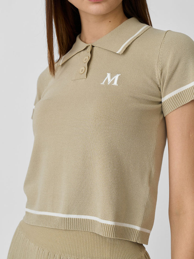 KNITTED POLO SHIRT