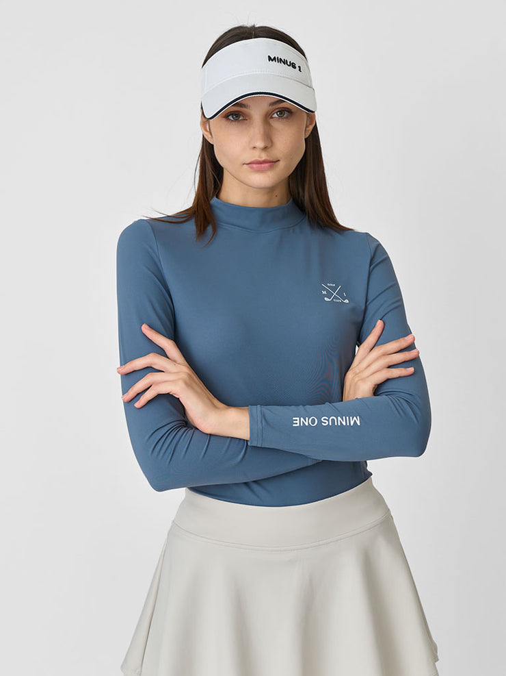 LONG SLEEVE TURTLE NECK SPORTS SHIRT