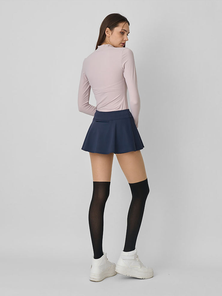 LONG SLEEVE TURTLE NECK SPORTS SHIRT