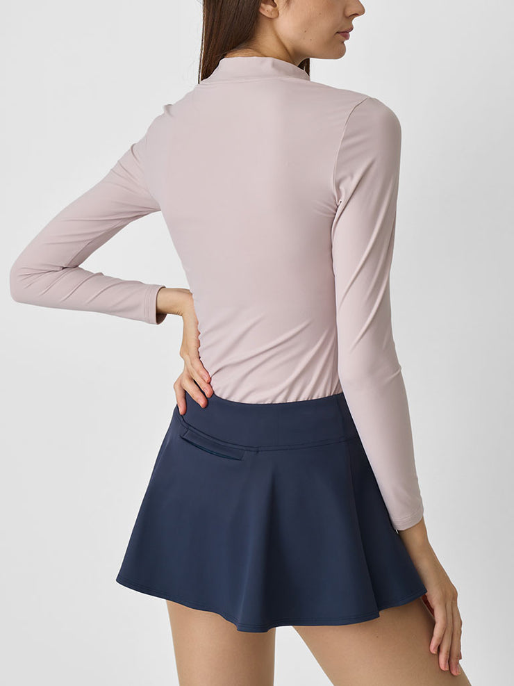 LONG SLEEVE TURTLE NECK SPORTS SHIRT