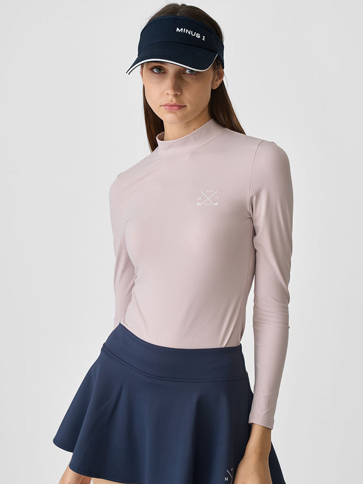 LONG SLEEVE TURTLE NECK SPORTS SHIRT