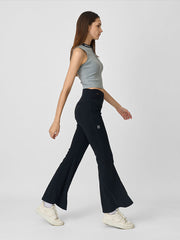 SPLIT FLARED LEGGING