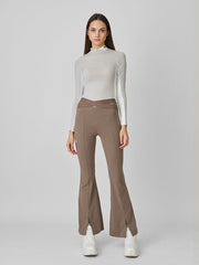 SPLIT FLARED LEGGING