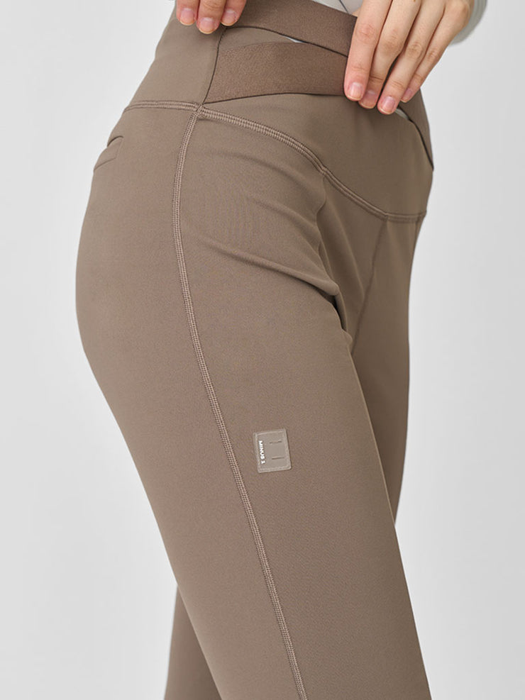 SPLIT FLARED LEGGING